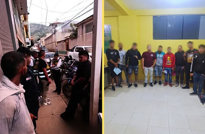 Al menos 10 extranjeros intervenidos sin documentos en regla ¿cómo llegaron hasta Abancay?